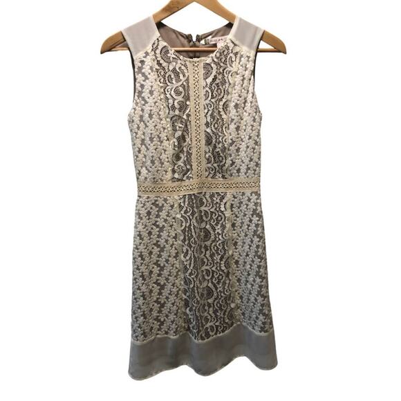 Anthropologie Chelsea & Violet, Lace Covered Sheath Dress XS - Picture 1 of 7
